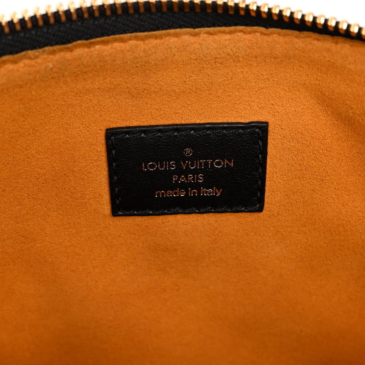Lambskin Embossed Monogram Coussin MM Black