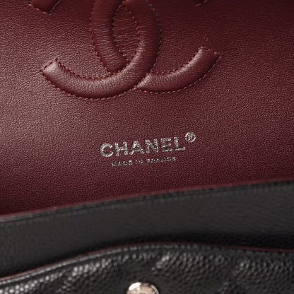Chanel Caviar Quilted Medium Double Flap Black 8 of 11