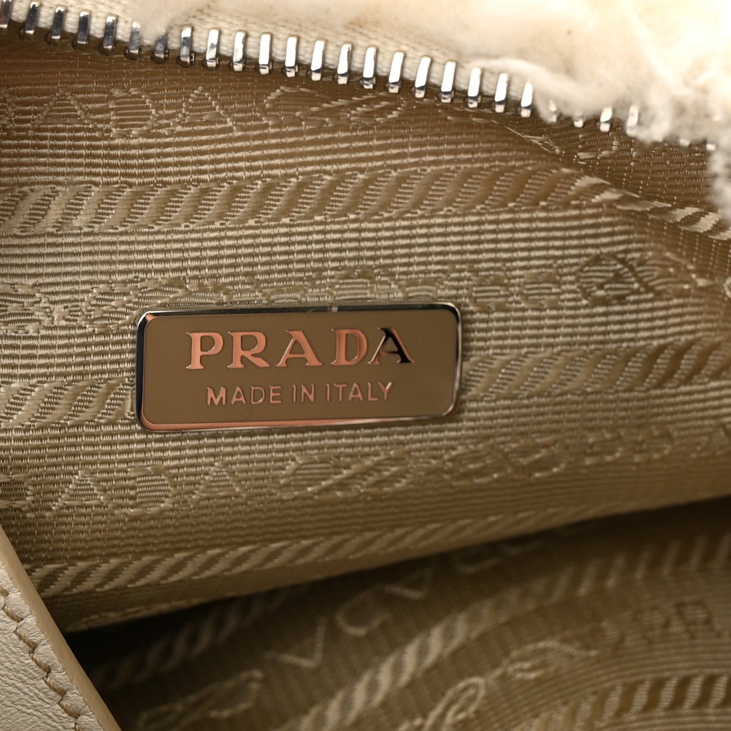 Cashmere Mini Re-Edition 2000 Bag Naturale