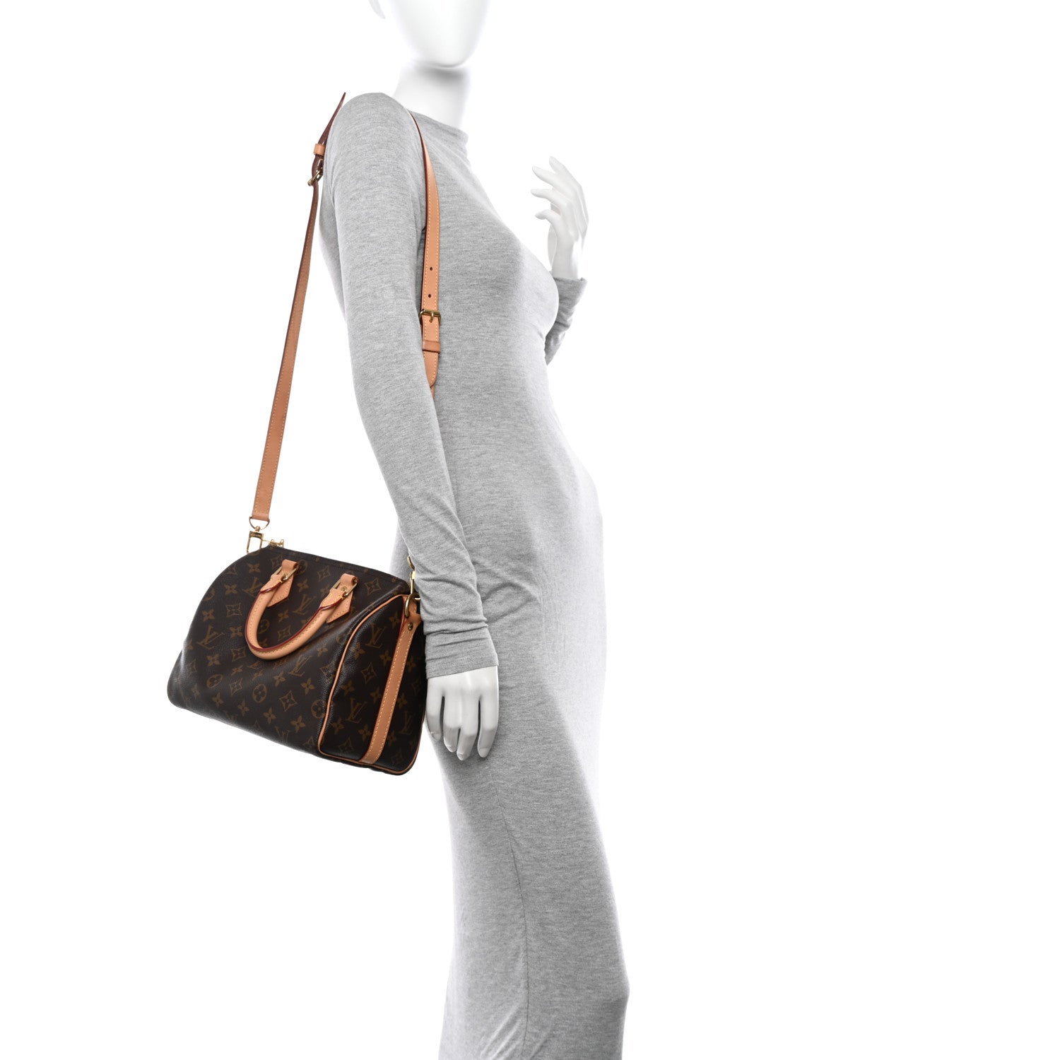 Louis Vuitton Monogram Speedy Bandouliere 25 2 of 11