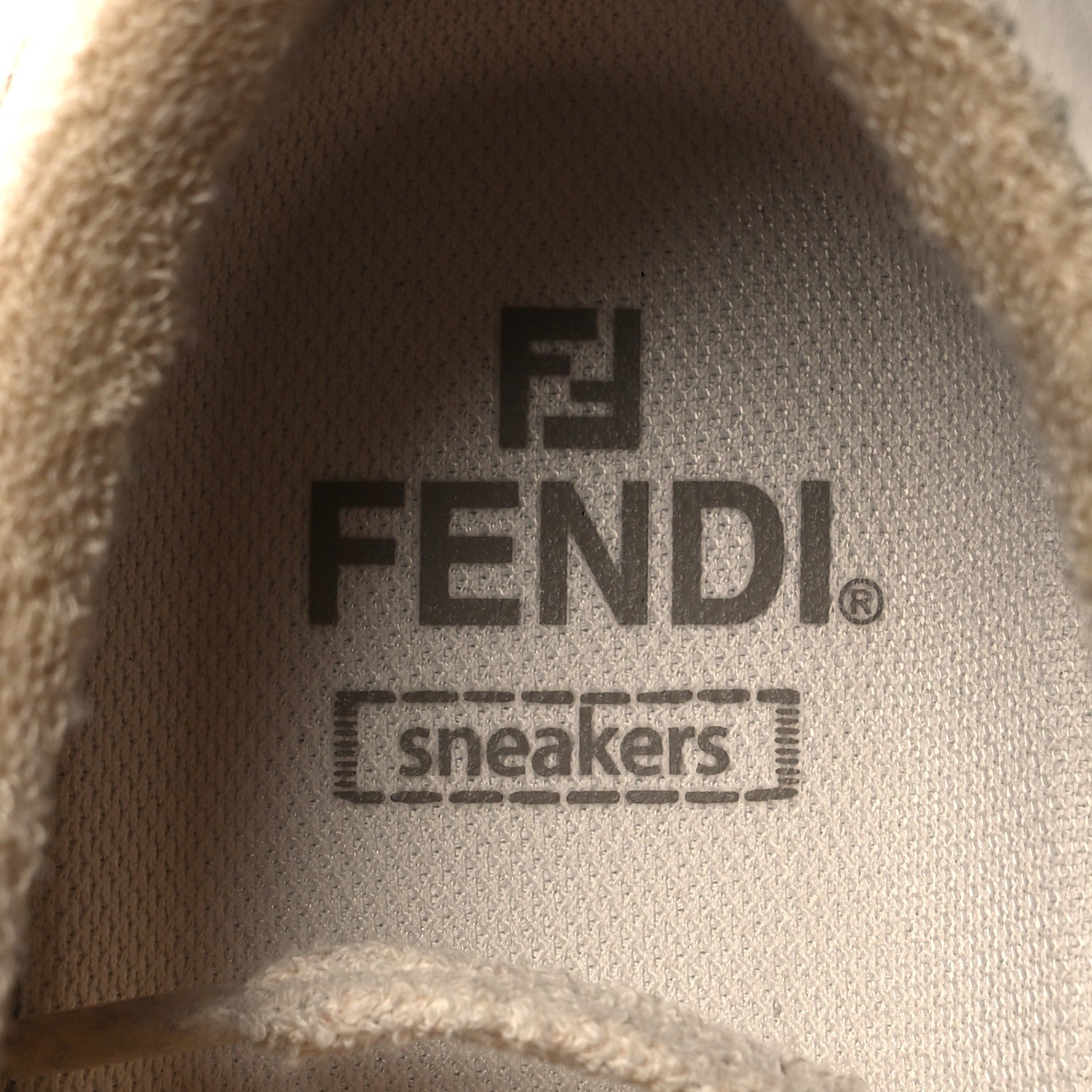 Fendi Grained Calfskin Mens Fendi Match Low Top Sneakers 7 White Burgundy Amber 7 of 8