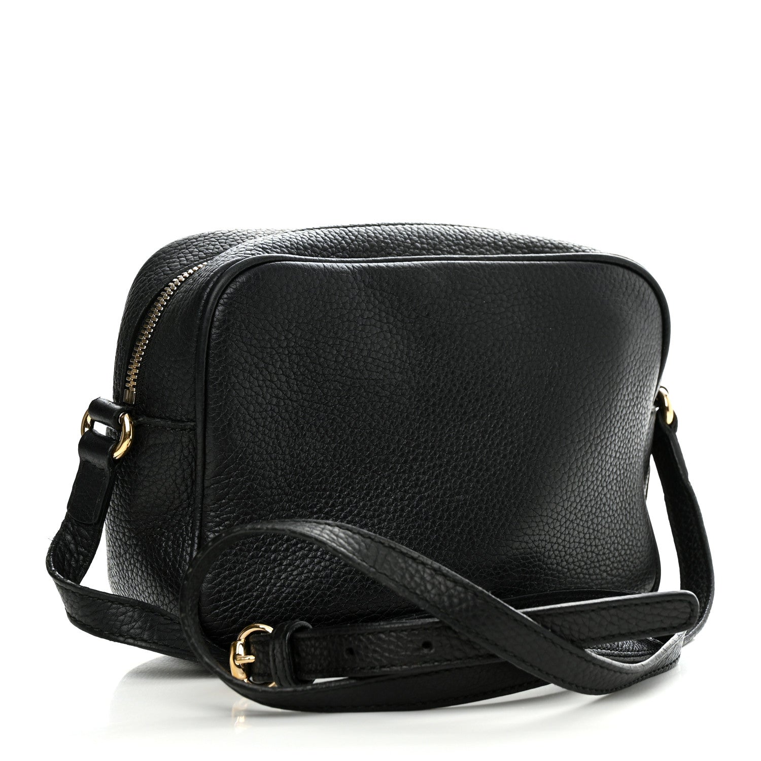 Gucci Pebbled Calfskin Small Soho Disco Bag Black 3 of 15