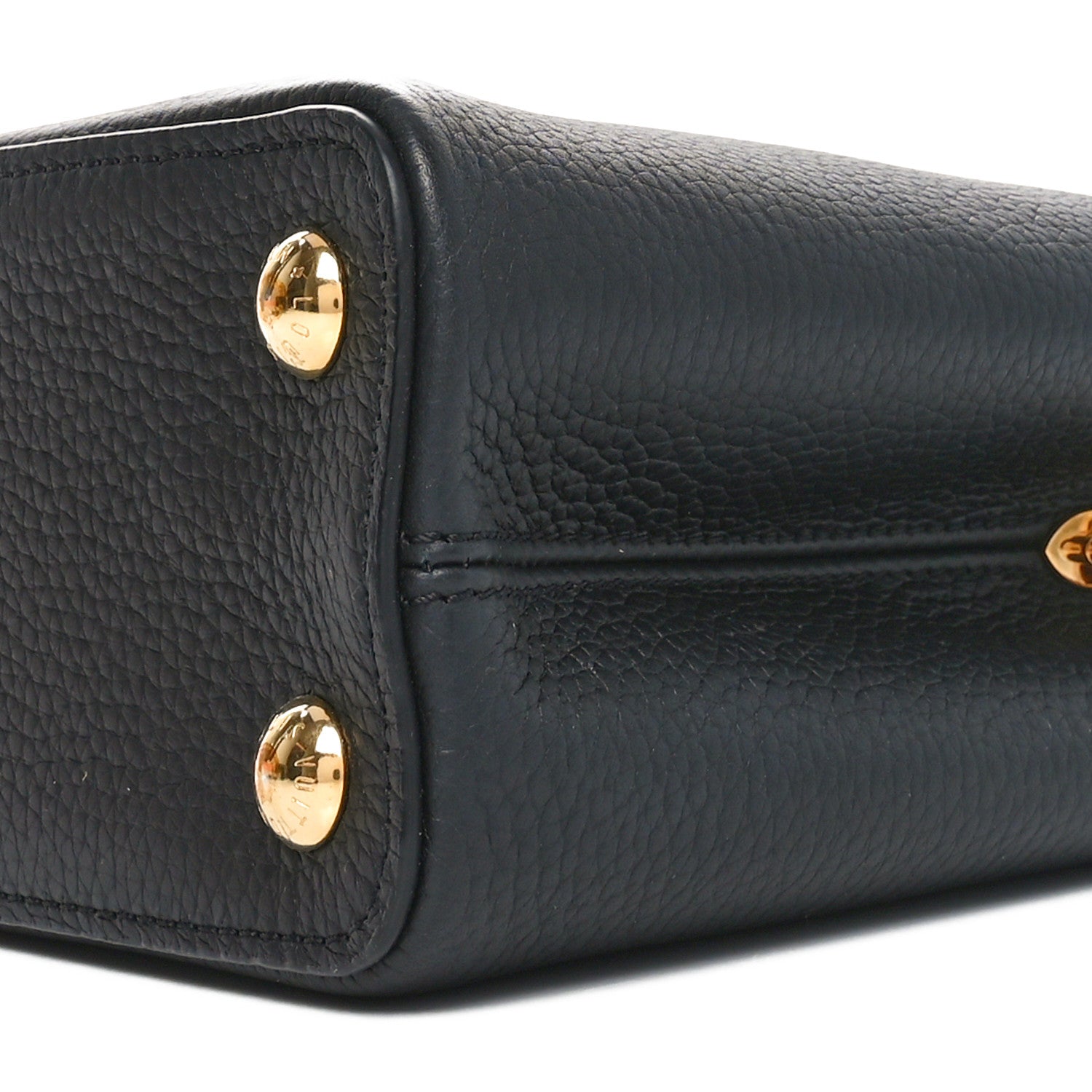 Louis Vuitton Taurillon Capucines BB Black General Blue 9 of 9