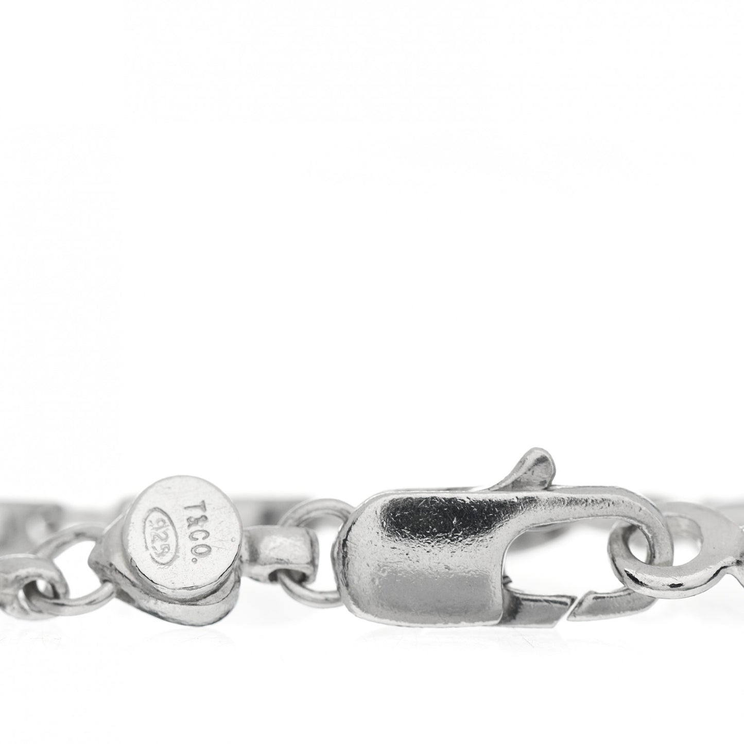 Sterling Silver Heart Link Bracelet