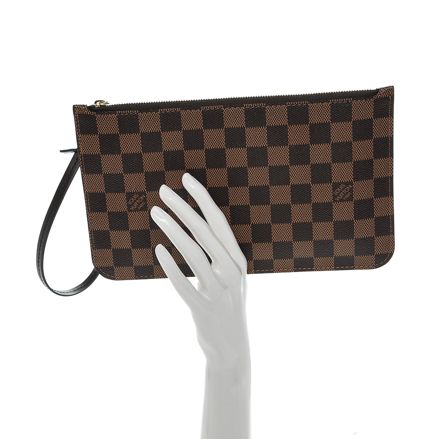 Louis Vuitton Damier Ebene Neverfull MM GM Pochette 2 of 7