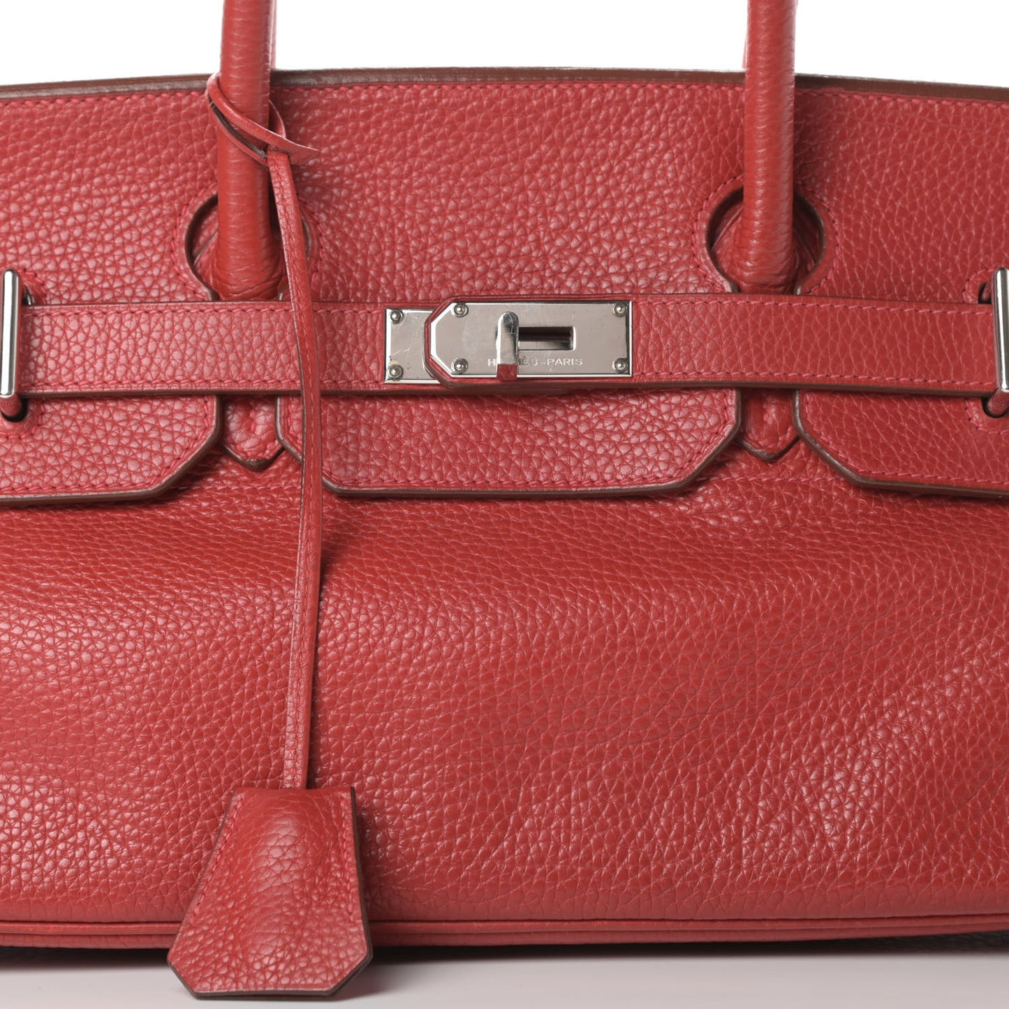 Taurillon Clemence JPG Shoulder Birkin II 42 Rouge Vif