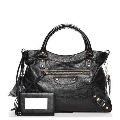 Balenciaga Agneau Classic Gold Hardware Town Black 1 of 8