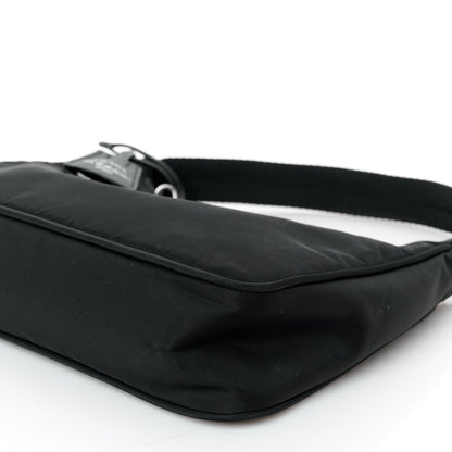 Prada Tessuto Nylon Mini Re-Edition 2000 Bag Black 9 of 9