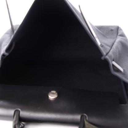 Hermes Toile Vache Calfskin Herbag 39 MM Black 6 of 10