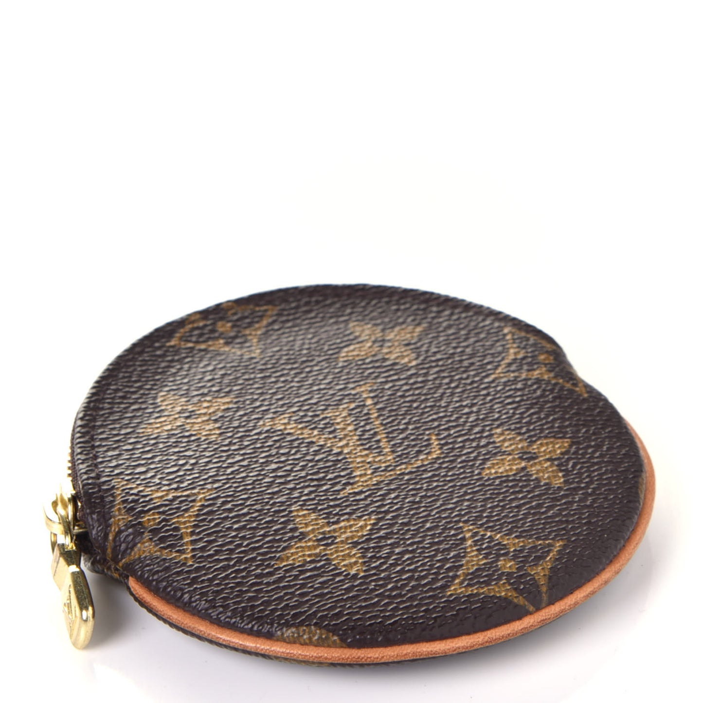 Monogram Round Coin Purse