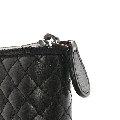 Bottega Veneta Nappa Bubble Quilted Zip Around Wallet Black 12 of 12