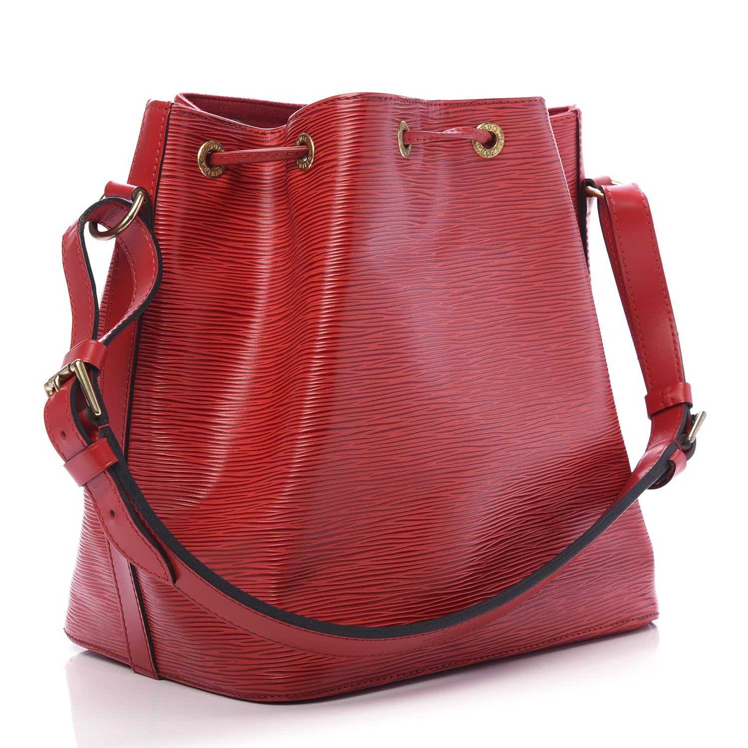 Louis Vuitton Epi Petit Noe Castillan Red 3 of 10