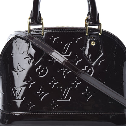 Louis Vuitton Vernis Alma BB Amarante 8 of 13
