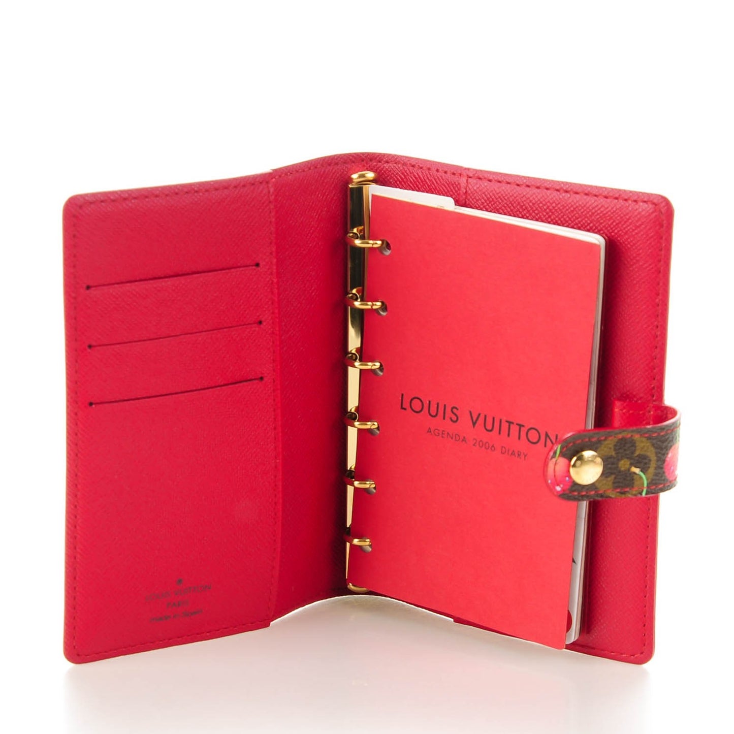 Monogram Cerises Small Ring Agenda Cover