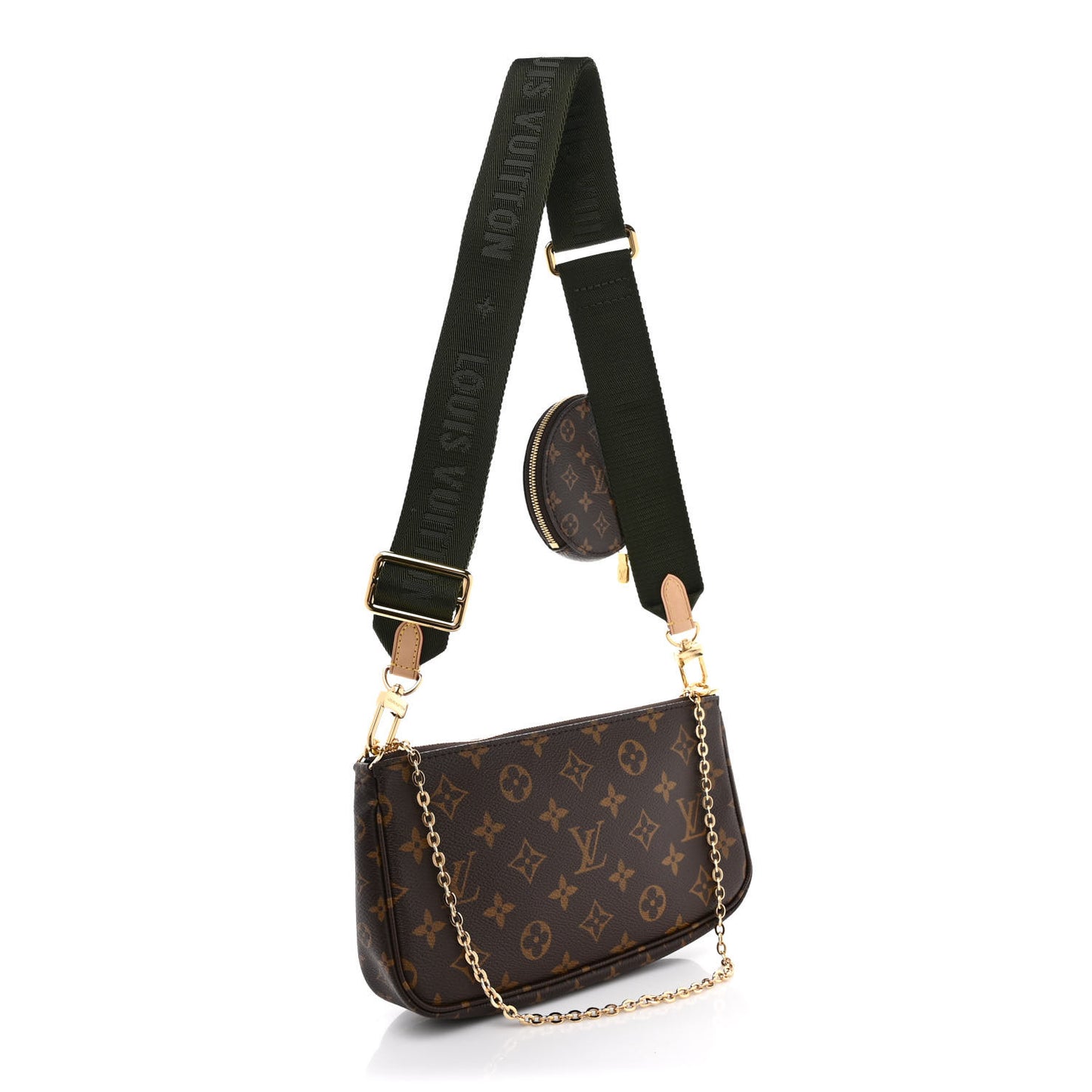 Monogram Multi Pochette Accessories Kaki
