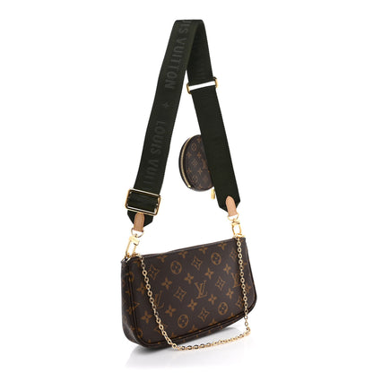 Louis Vuitton Monogram Multi Pochette Accessories Kaki 3 of 9