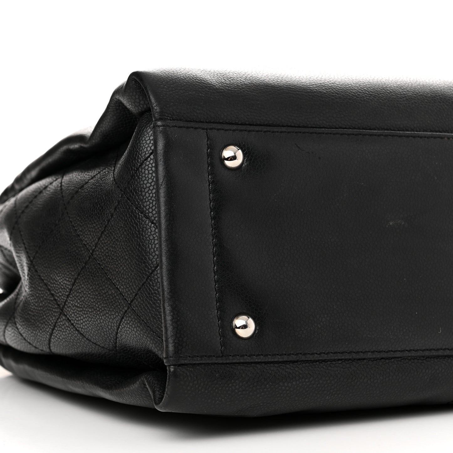 Caviar Executive Cerf Shopper Tote Black