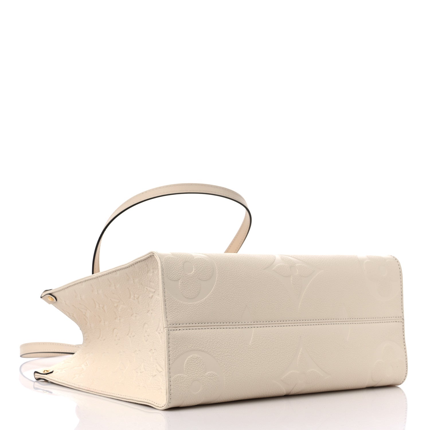 Louis Vuitton Empreinte Monogram Giant Onthego MM Creme 4 of 8