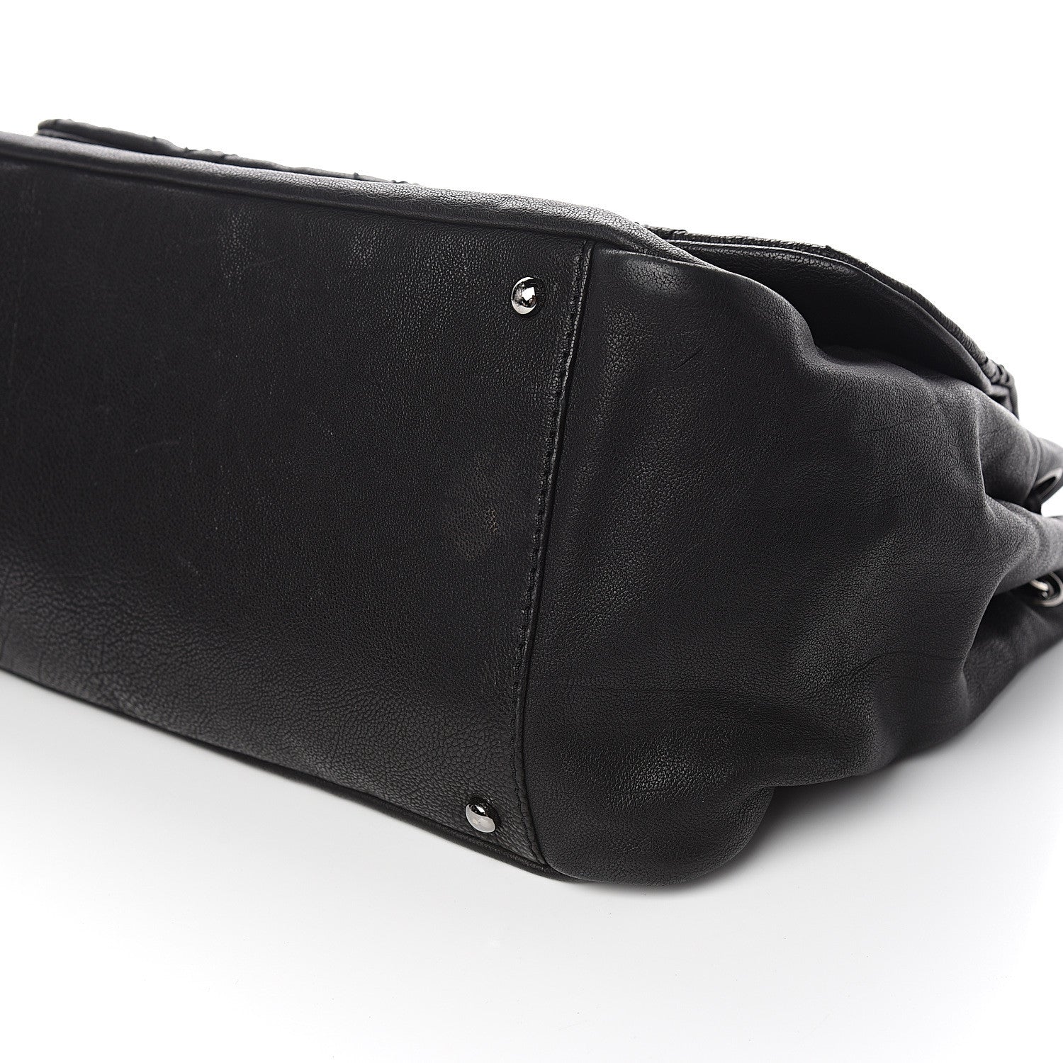 Chanel Calfskin Diamond Stitch Small Flap Black 10 of 12