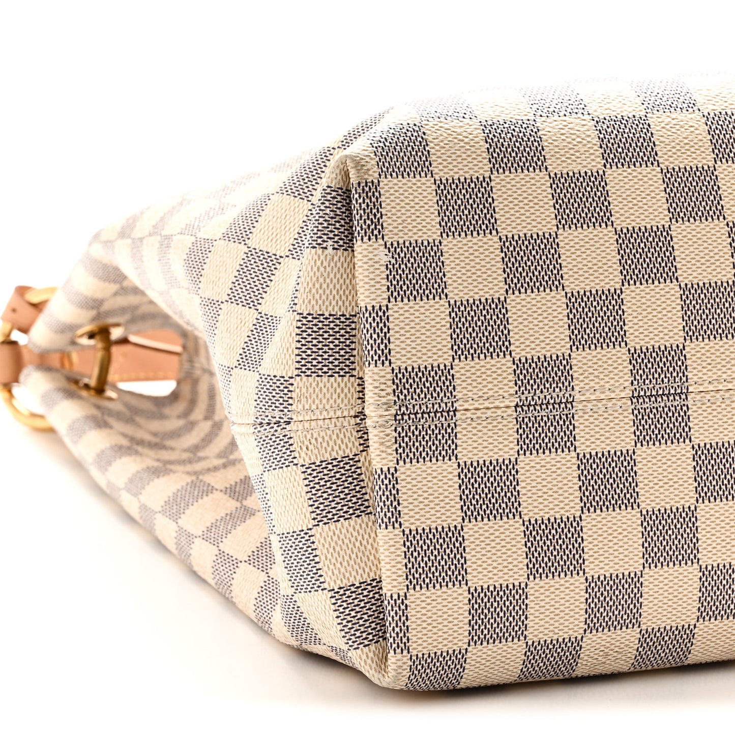 Damier Azur Graceful MM Rose Ballerine