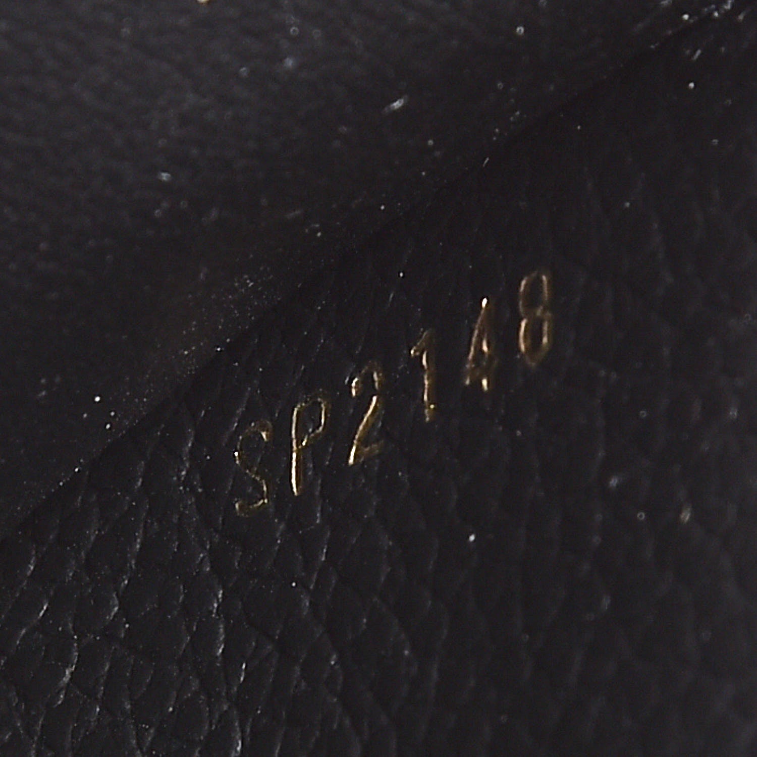 Louis Vuitton Empreinte Victorine Wallet Black 7 of 7