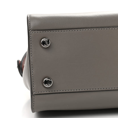 Fendi Vitello Tahiti Burro Medium Peekaboo Iconic Essentially Satchel Foresta Macaron 9 of 10