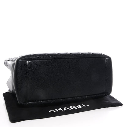 Chanel Caviar Quilted Grand Shopping Tote GST Black 4 of 7
