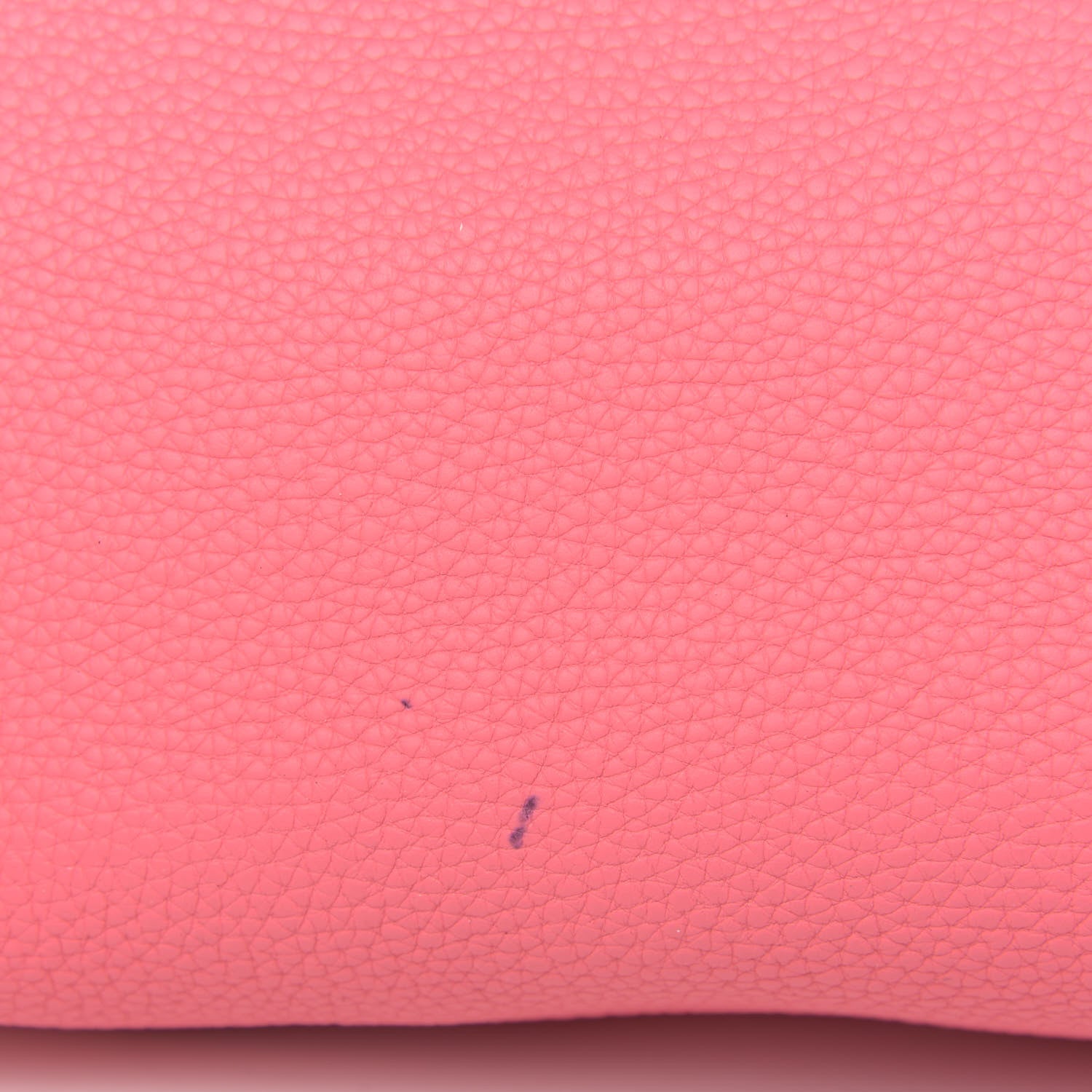 Hermes Taurillon Clemence Double Sens 30 Reversible Tote Bleu Nuit Rose Azalee 14 of 15