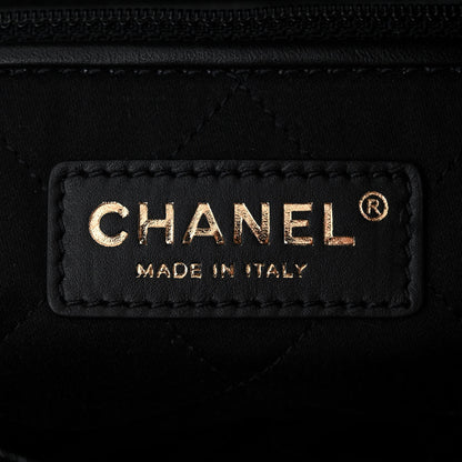 Chanel Calfskin Quilted Small Chanel 22 Black 7 of 12