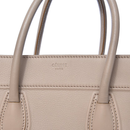 Celine Supple Calfskin Medium Phantom Luggage Beige 12 of 13