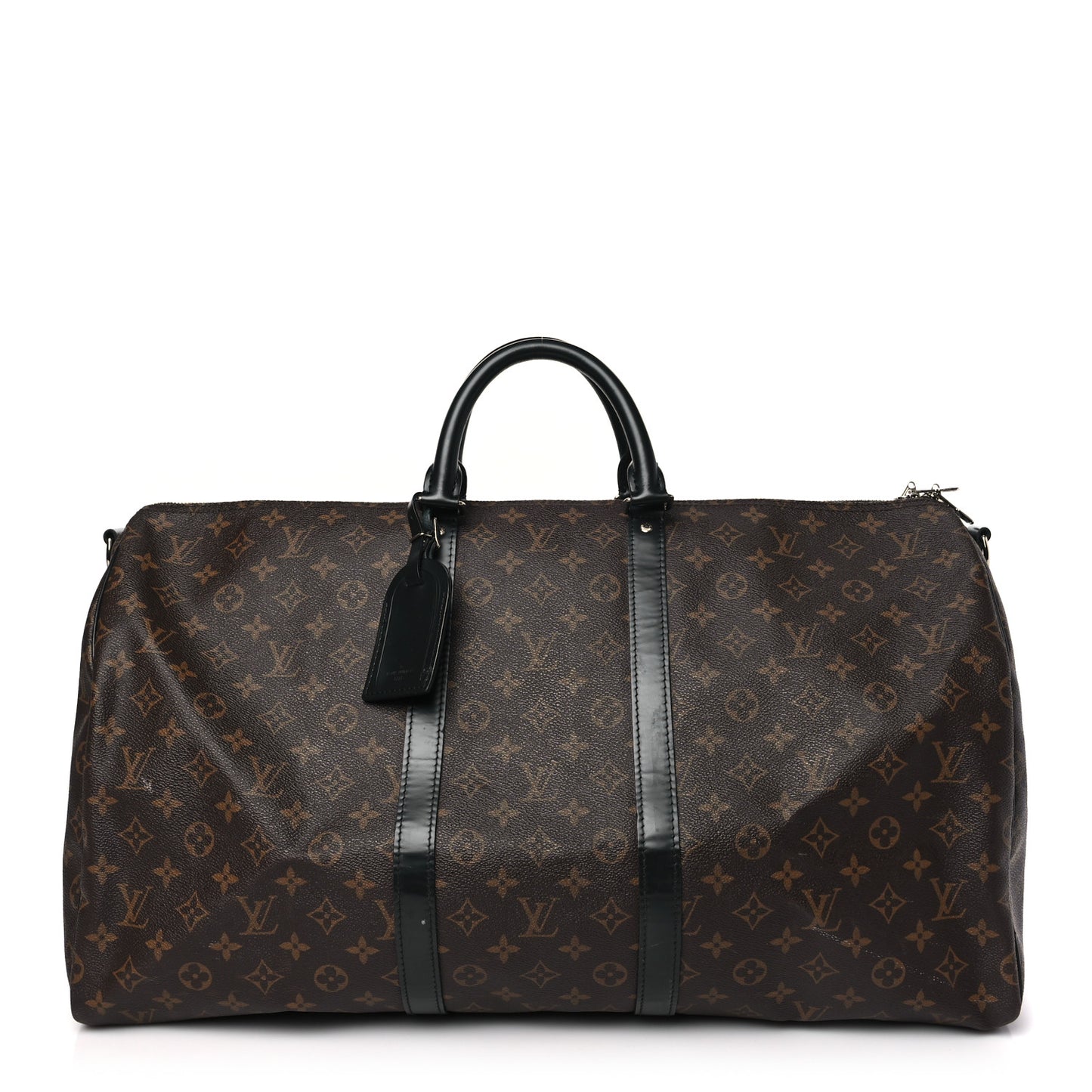LOUIS VUITTON Monogram Macassar Keepall Bandouliere 55