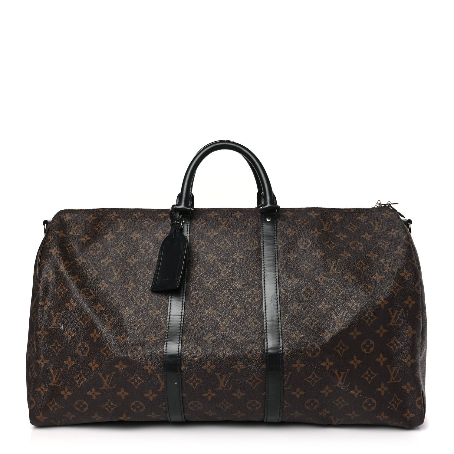 Louis Vuitton LOUIS VUITTON Monogram Macassar Keepall Bandouliere 55 1 of 10