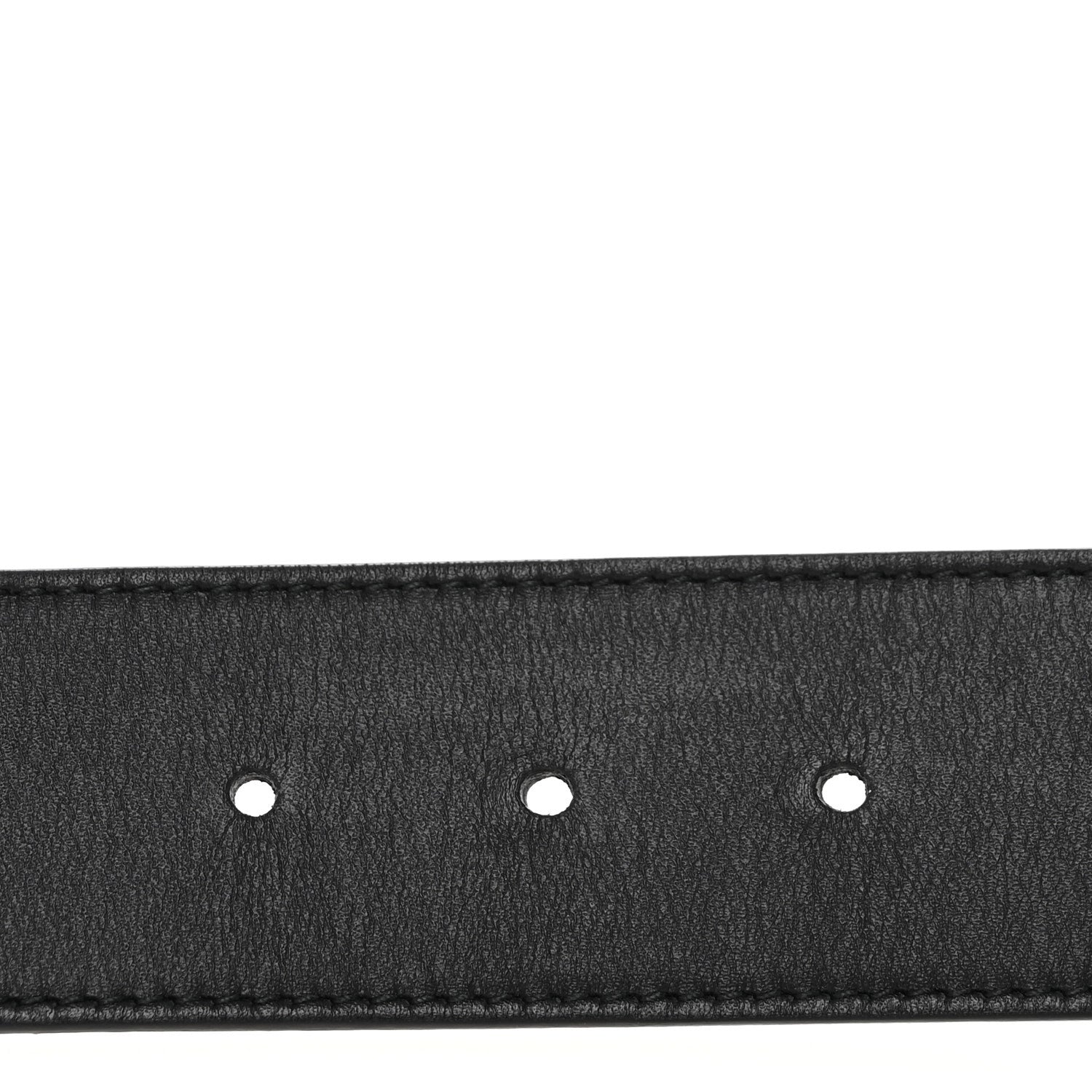 Gucci Calfskin Double G 40mm Belt 75 30 Black 3 of 7