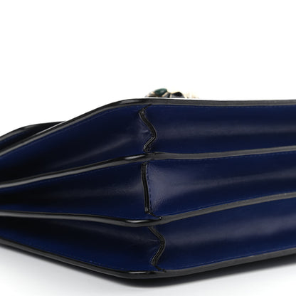 Bulgari Calfskin Serpenti Forever Top Handle Blue 8 of 9