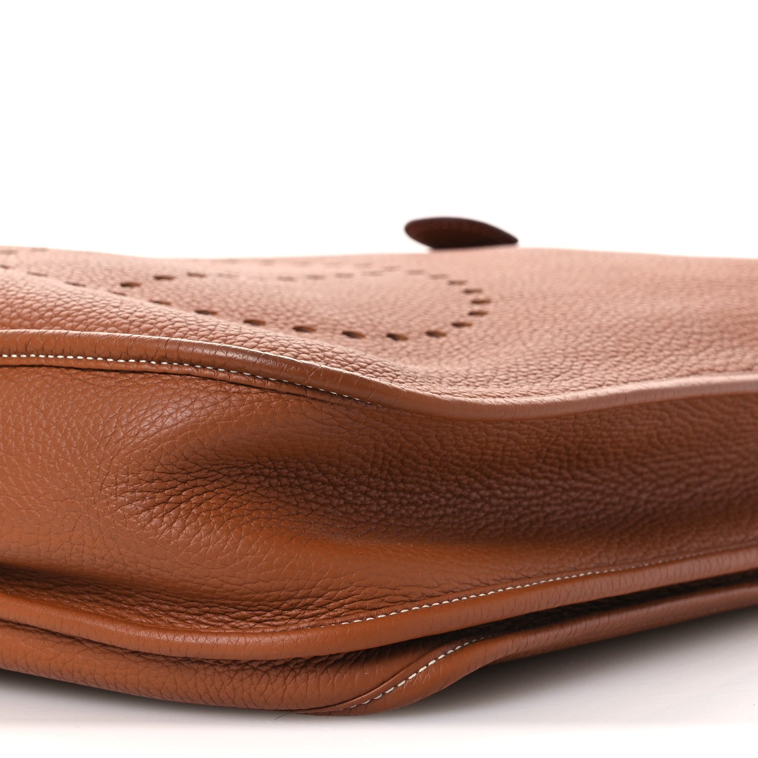 Hermes Taurillon Clemence Evelyne III GM Gold 10 of 12