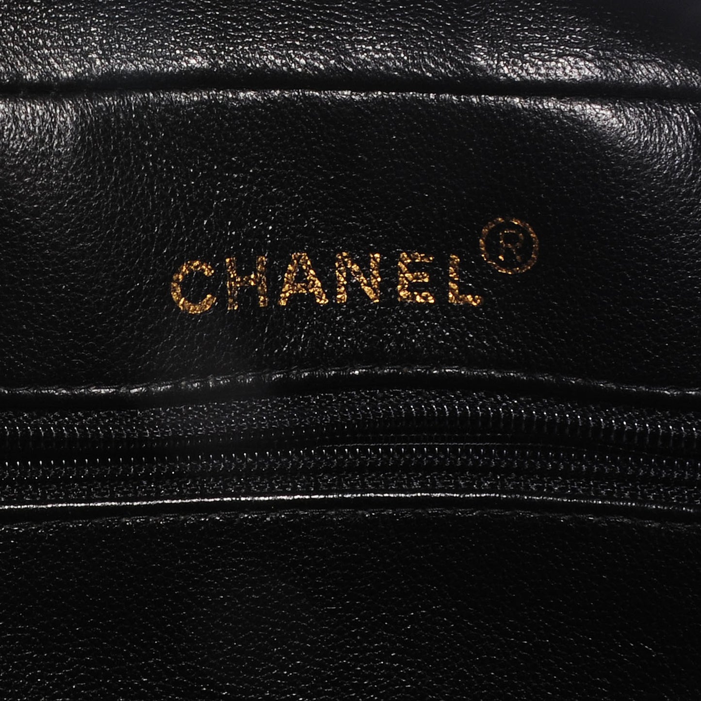 Lambskin Quilted Large Shoulder Bag Black