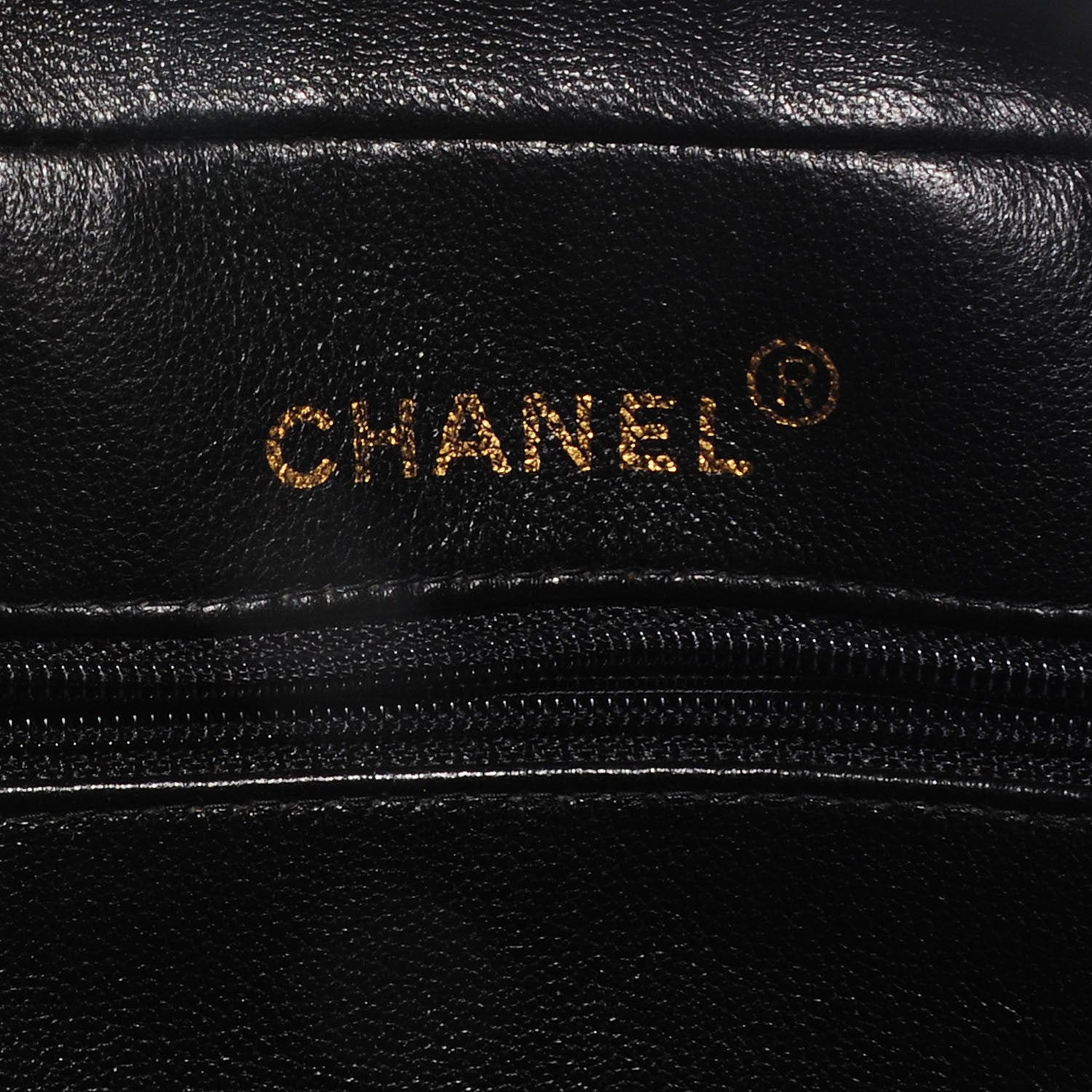 Chanel Lambskin Quilted Large Shoulder Bag Black 5 of 8