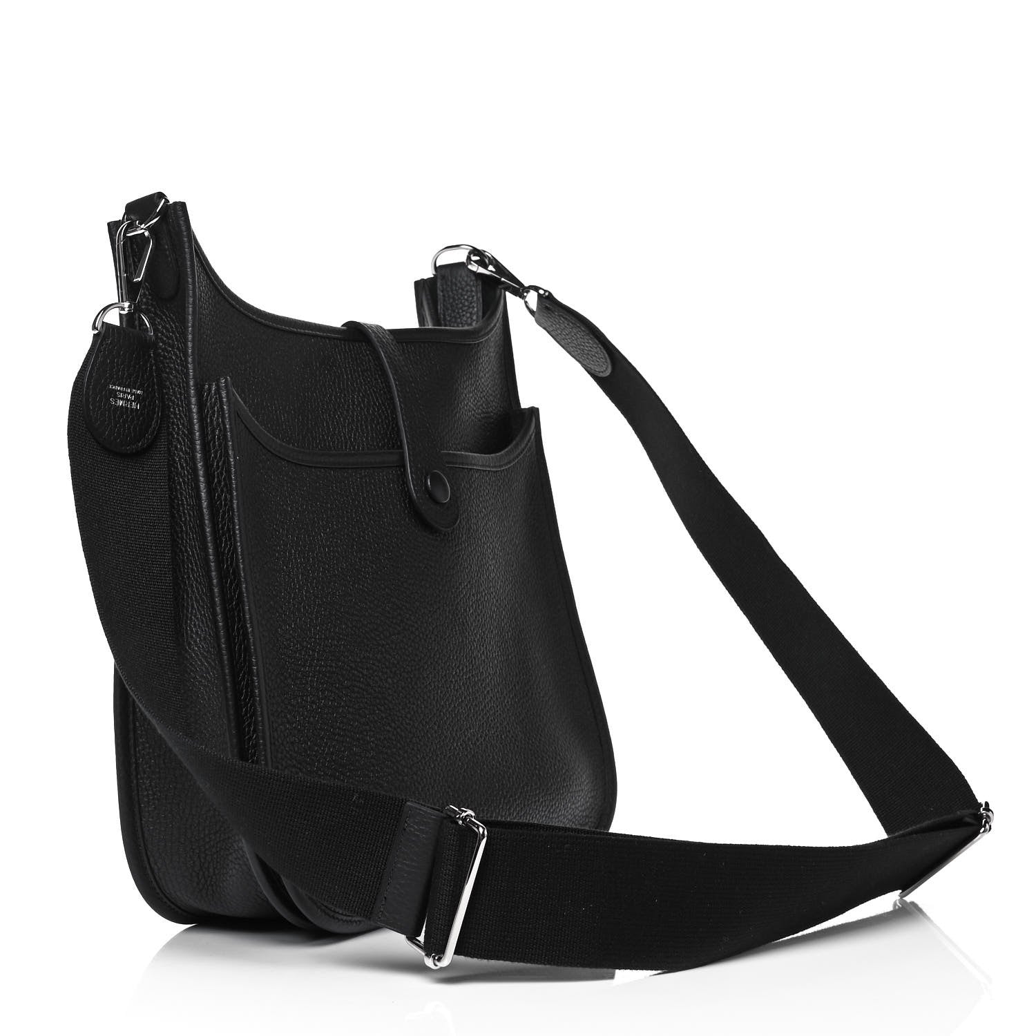Hermes Taurillon Clemence Evelyne III PM Black 3 of 8