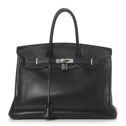 Hermes Fjord Birkin 35 Black 1 of 13