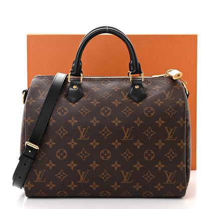 Louis Vuitton Monogram My World Tour Speedy Bandouliere 30 Black 11 of 11