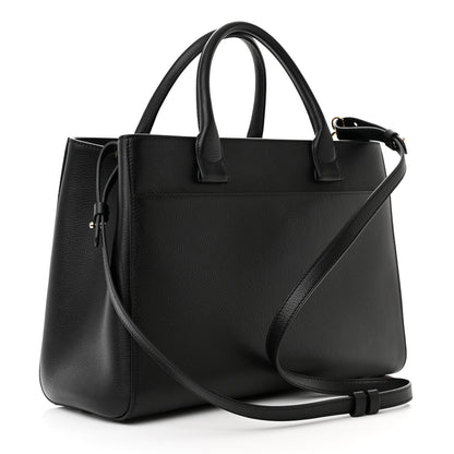 Chanel Grained Calfskin Small Neo Executive Shopper Tote Black 3 of 11