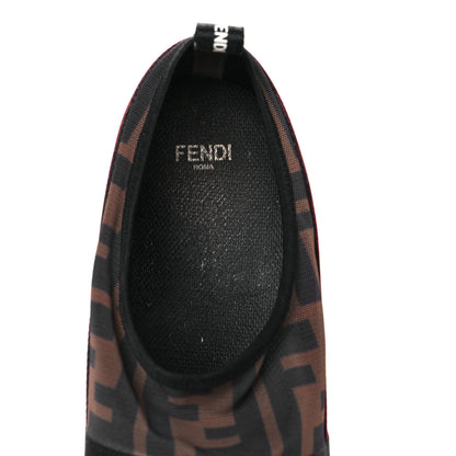 Fendi Technical Mesh FF Sneakers 38 Tobacco Red 7 of 7