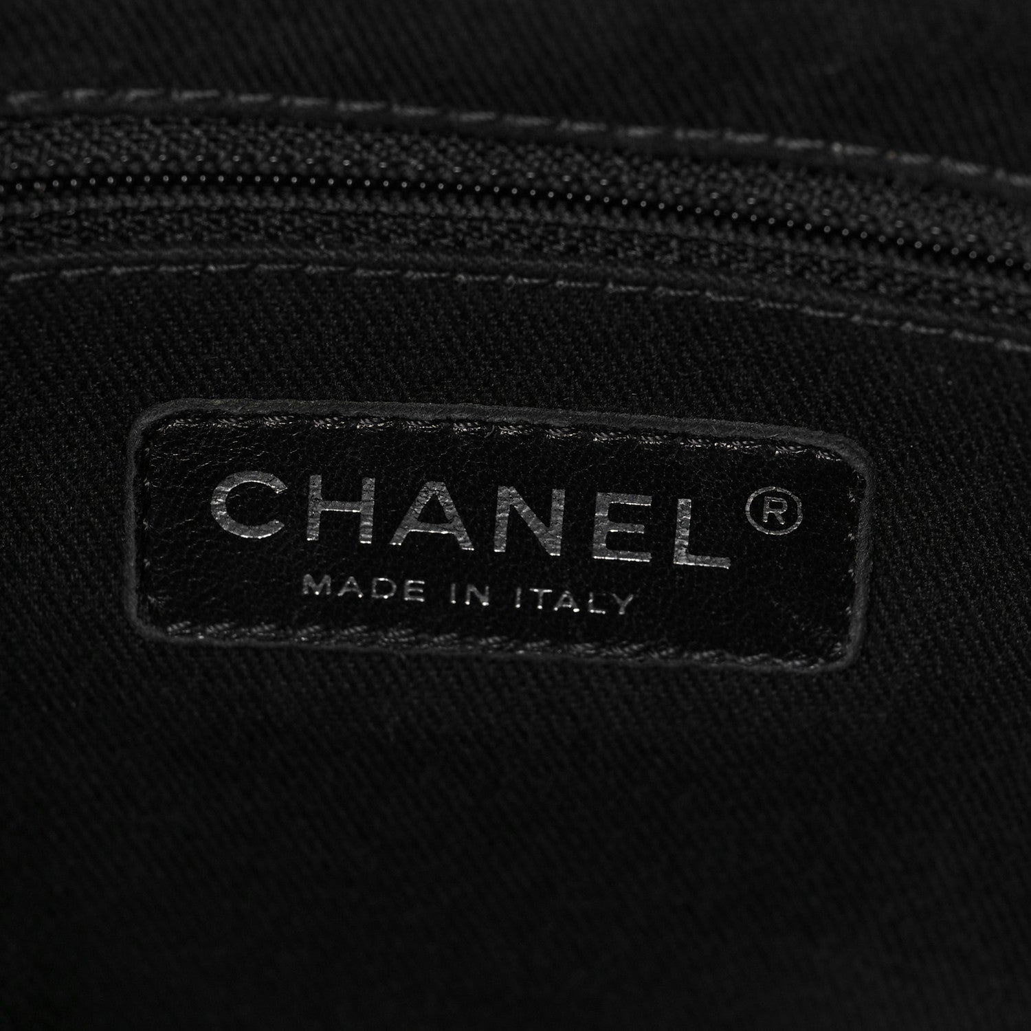 Chanel Caviar Quilted CC Timeless Soft Tote Black 6 of 9