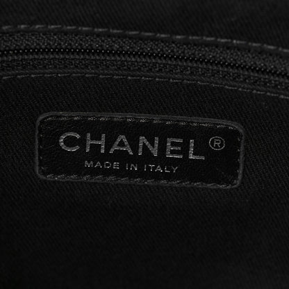 Chanel Caviar Quilted CC Timeless Soft Tote Black 6 of 9