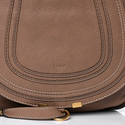 Chloe Calfskin Medium Marcie Hobo Nut 7 of 12