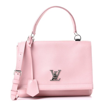 Louis Vuitton Soft Calfskin Lockme II Top Handle Rose Ballerine 1 of 4