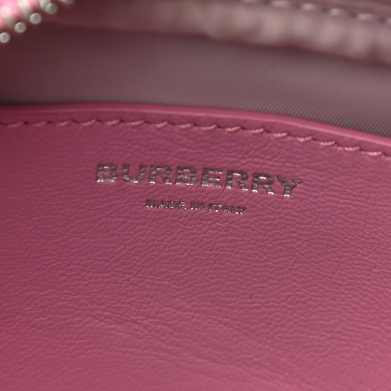 Burberry Lambskin Quilted Mini Lola Camera Bag Primrose Pink 5 of 9