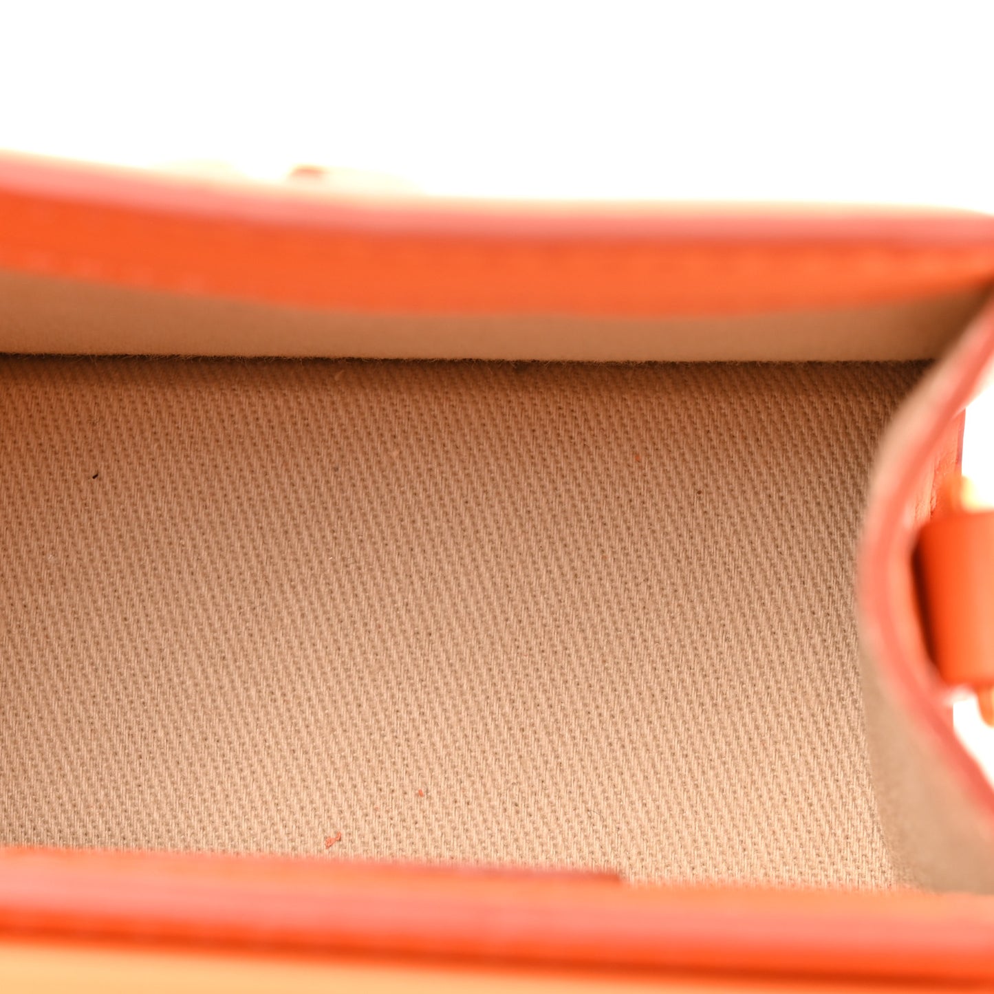 Smooth Calfskin Le Chiquito Orange