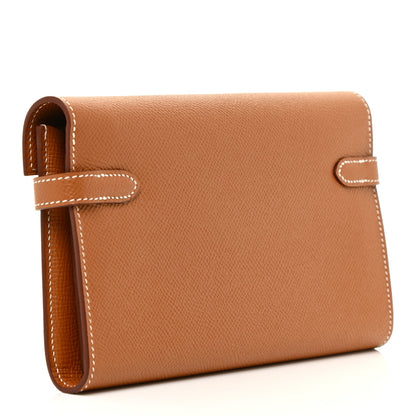 Hermes Epsom Kelly Longue Wallet Gold 3 of 12