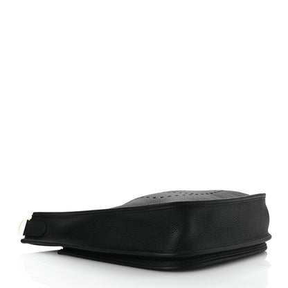 Hermes Taurillon Clemence Evelyne III PM Black 4 of 13